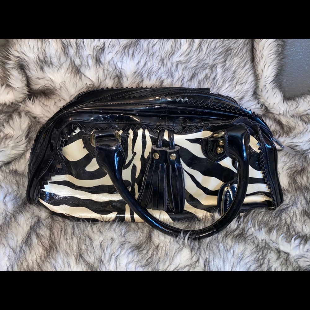 Chinese Laundry Zebra Purse